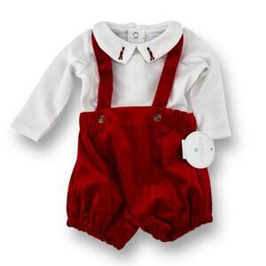 Edgehill Collection Red and White Kids Matching Set